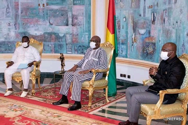 Boureima Ouédraogo et le président
