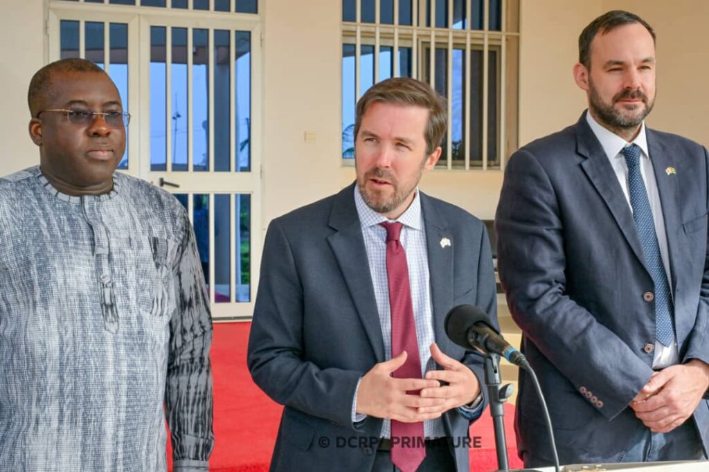 Angus McKee, nouvel ambassadeur du Royaume-Uni au Burkina Faso, a reaffirmé la vonlonté de son pays à coopérer avec le Burkina Faso dans un partenariat pragmatique