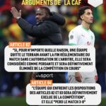 Sport: les raisons avancées par la CAF sur la déclaration de forfait du Sénégal