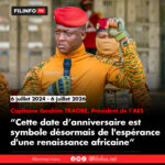 « Nous ne reconnaissons qu&rsquo;une seule souveraineté, celle de nos peuples » : le message du Président de l&rsquo;AES, le Capitaine Ibrahim TRAORE à l&rsquo;occasion du deuxième anniversaire de l&rsquo;AES